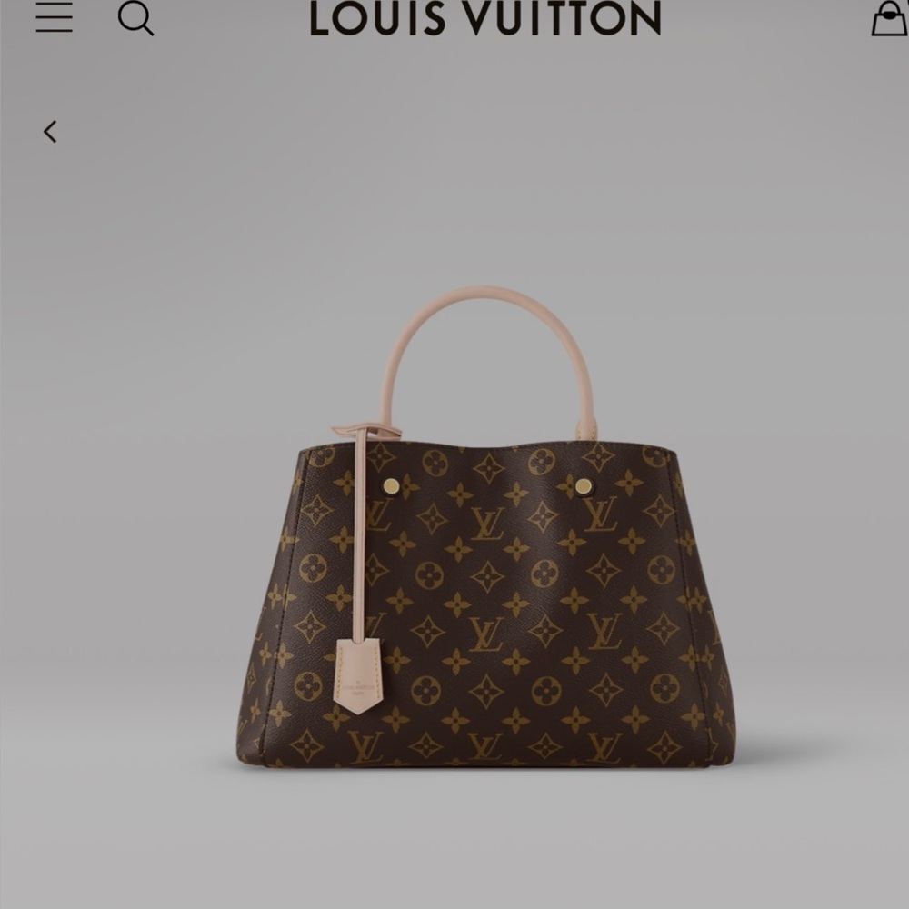 PRICE DROPPED!
Montaigne MM-M41056
 LV Brown Monogram Crossbody
Brand New Looks